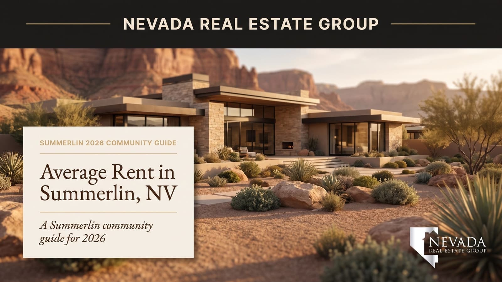 Average Rent in Summerlin, NV: What to Expect in 2026