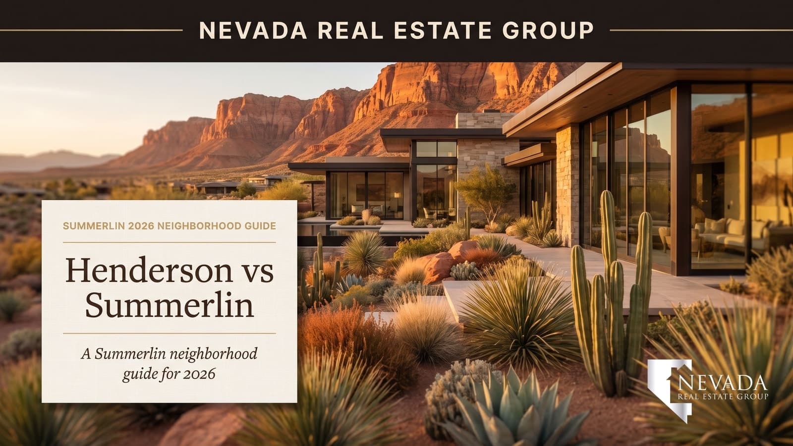 Henderson vs Summerlin: Which Las Vegas Community Is the Best Place to Live in 2026? — Las Vegas real estate