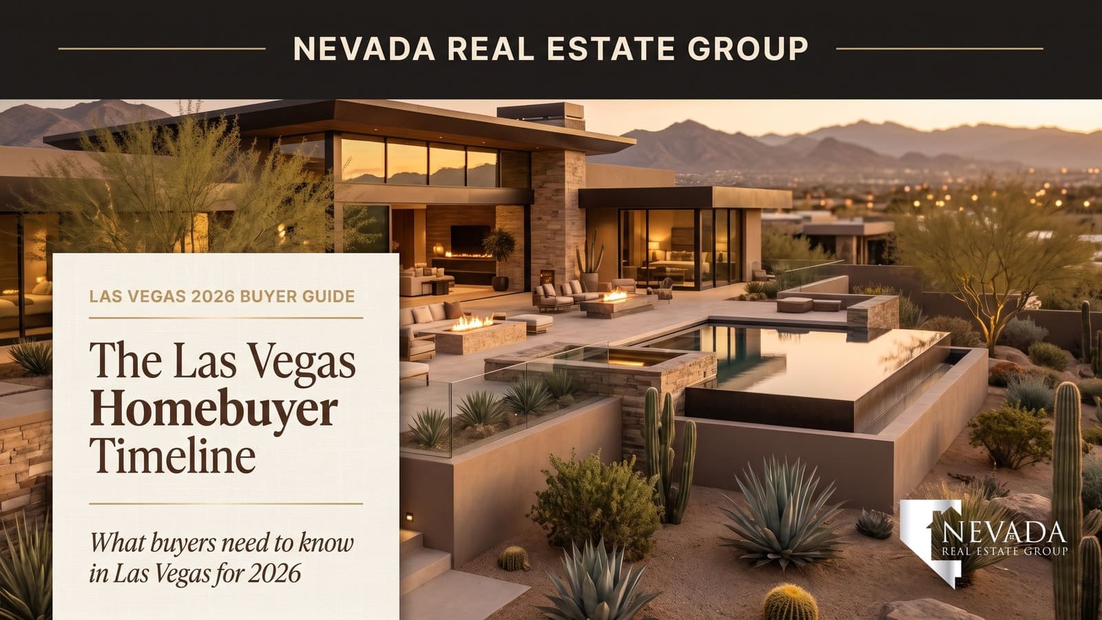 The Las Vegas Homebuyer Timeline: From First Showing to Keys in Hand (2026 Guide)