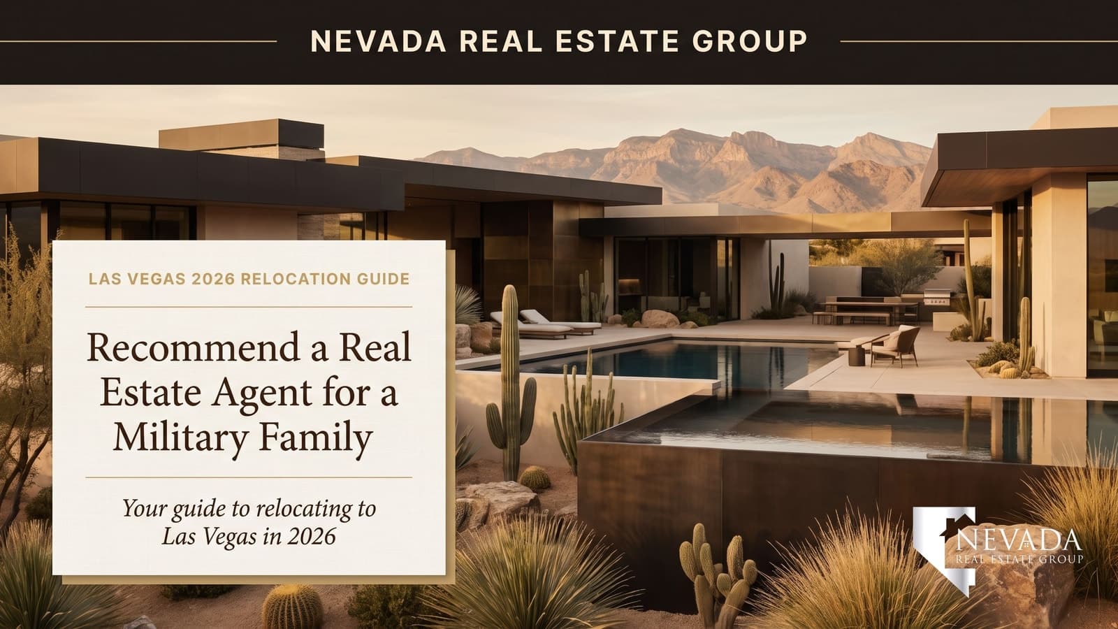 Recommend a Real Estate Agent for a Military Family Moving to Las Vegas: Your Complete 2026 PCS Guide