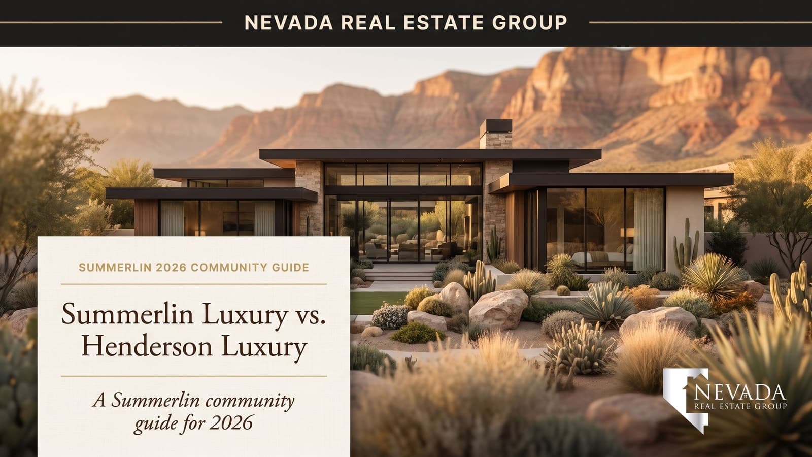 Summerlin Luxury vs. Henderson Luxury: Full Comparison