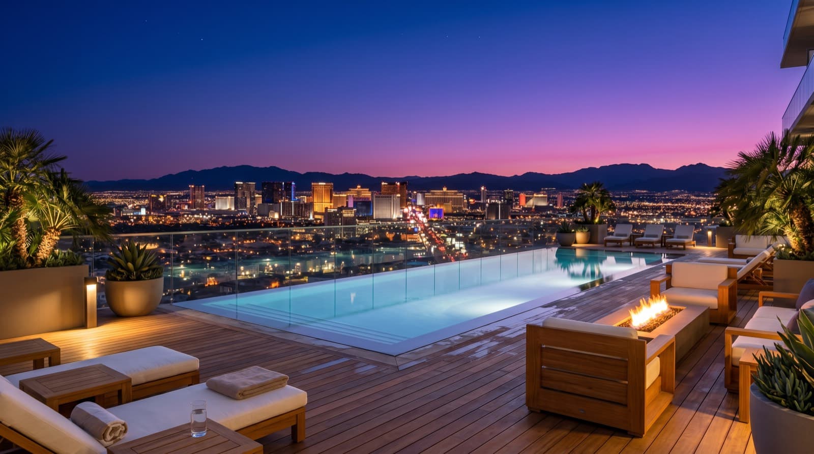 Las Vegas valley aerial at dusk — relocation playbook