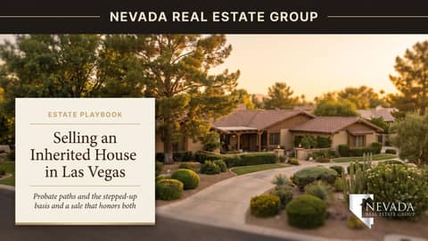 Selling an Inherited House in Las Vegas: 2026 Guide